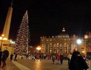 Midnight Mass, the Vatican Italy