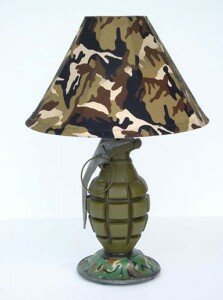 the most unique lamp design Desktop Grenade Lamp