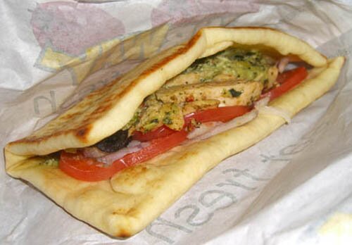 Subway nutrition facts: Flatbread