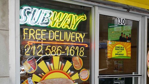 Subway nutrition facts: Subway expansion