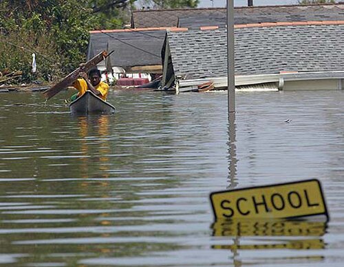 Flood facts: Flood at School Area