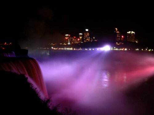 Niagara falls facts: Nightlite Niagara Falls