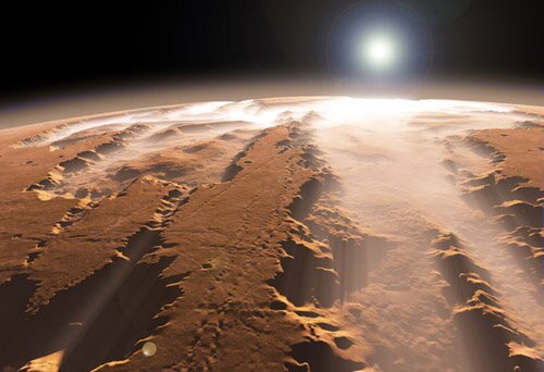 Mars facts: Valles Marineris canyon