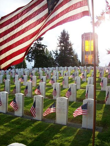 Facts about veteran day: Cemetery