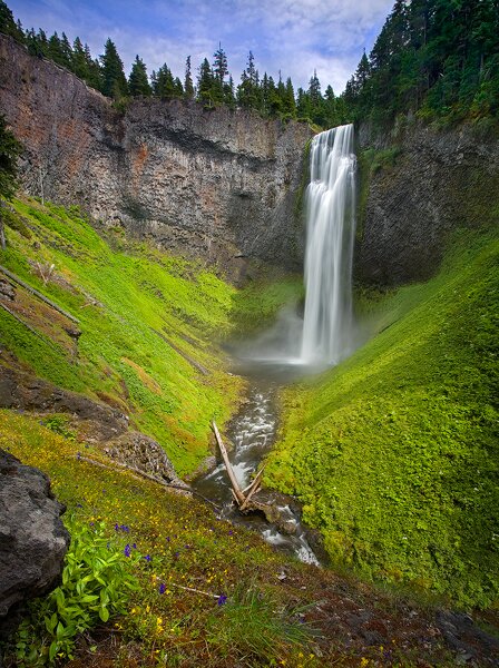 Oregon facts: Salt Creek Falls