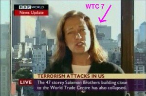 "BBC live report on the WTC tragedy"