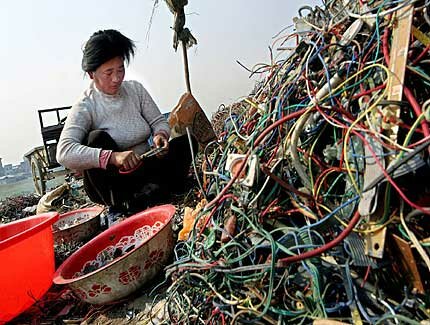"recycling in china"