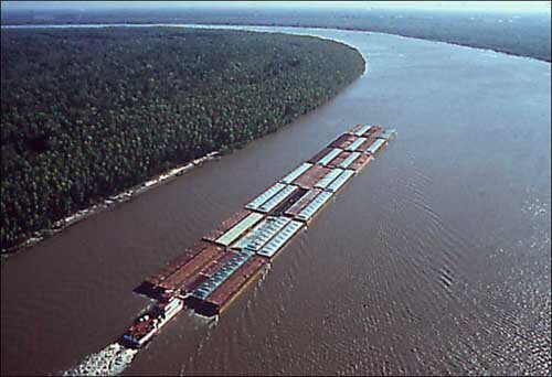 Mississippi River facts: Widest point