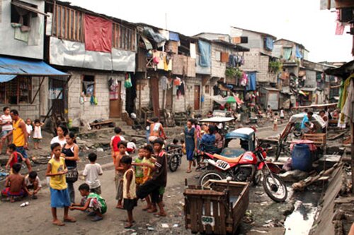 Poverty facts: people in slum