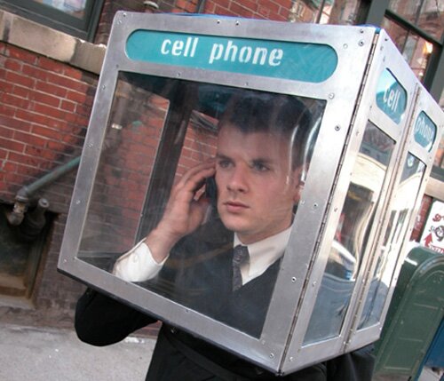 Cell phone facts: funny person
