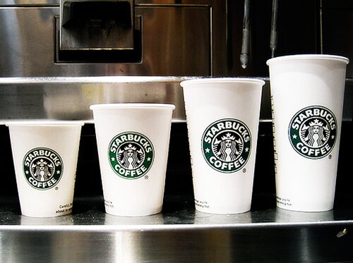 Starbucks facts: Cups
