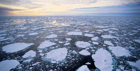 Climate change facts: melting ice