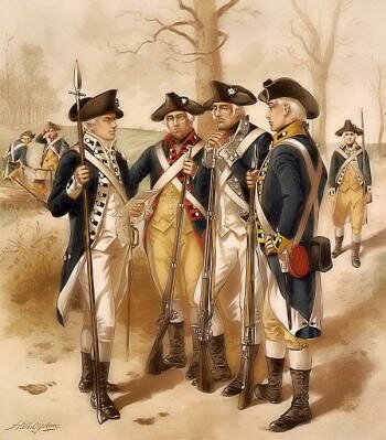 George Washington facts: revolutionary war soldiers
