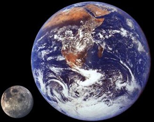 Moon facts: moon and earth