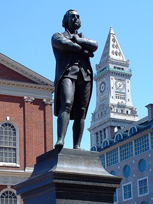 John Adams facts: Statue