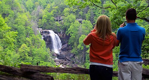 South Carolina facts: Upper Whitewater Falls