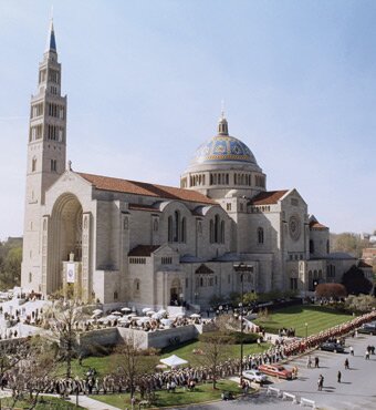 Washington DC facts: Basilica of the National Shrine of the Immaculate Conception